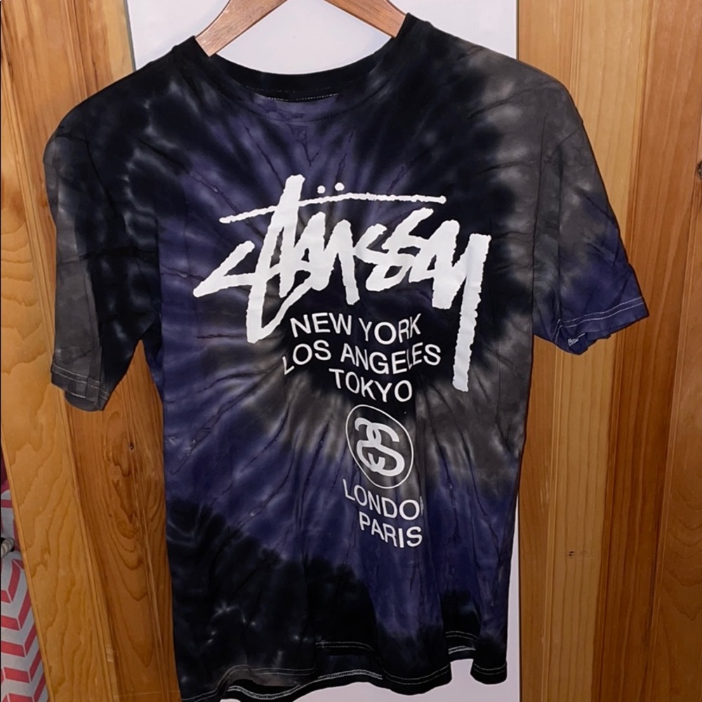 Stussy tie dye shirt